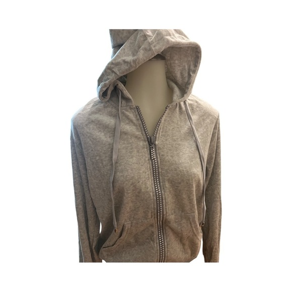 NWT Gray Esti Couture Hooded Sweat Suit Set​​​ - Picture 2 of 12